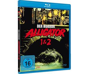 Der Horror Alligator + Die Mutation - Teil 1 + 2 - Horrorfilm Doppelpack - Tierhorror Thriller Klassiker [Blu-ray]