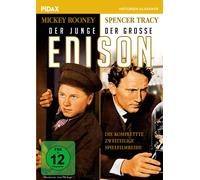 Der Junge Edison + Der Große Edison / Die Komplette 2-Teilige Spielfilmreihe Mit Starbesetzung (Pidax Historien-Klassiker)