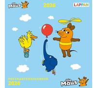 Der Kalender mit der Maus - Postkartenkalender 2026: 53 Postkarten zum Sammeln und Verschicken | Für kleine und große Maus-Fans