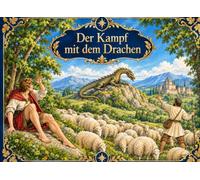 Der Kampf mit dem Drachen: Ein Literarisches Ausmalbuch