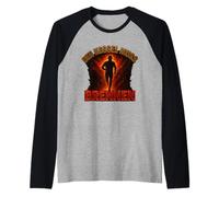 Der Kessel Muss Brennen Running Marathon Jogging Manche Raglan