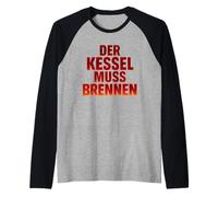 Der Kessel Muss Brennen Running Marathon Jogging Manche Raglan