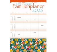 Der kleine Familienplaner 2026: mit Mondphasen und Ferien