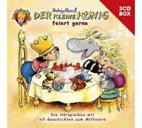 Der Kleine König – 3-CD Hörspielbox Vol. 2 – Feiert Gerne – CD – Import