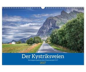 Der Kystriksveien - Norwegens spektakuläre Küstenstraße Fv17 (Wandkalender 2027 DIN A3 quer), CALVENDO Monatskalender: Eine Reise durch eine der wildesten und schönsten Küstenlandschaften Norwegens.
