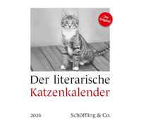 Der literarische Katzenkalender 2026. DAS ORIGINAL!