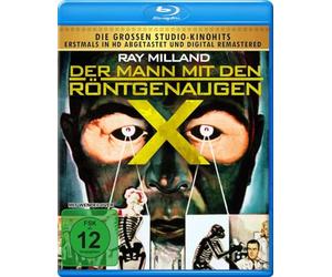 Der Mann mit den Röntgenaugen - faszinierender SCI-FI Horror Klassiker vom Kultregiseur Roger Corman mit Ray Milland (OT: X - The Man with the X-Ray Eyes) [Blu-ray] [WME Film Klassiker]