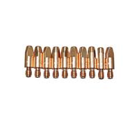 Der Meisterladen Lot de 10 buses d'alimentation pour tube de contact 0,8 mm 1,2 mm M6 x 28 MIG/MAG type 25/24/240 (1 pièces)