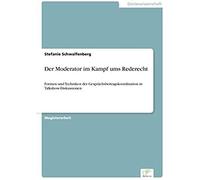 Der Moderator Im Kampf Ums Rederecht