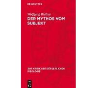 Der Mythos Vom Subjekt