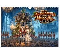 Der Nussknacker und der Mausekönig - Ein Weihnachtsmärchen (Wandkalender 2027 DIN A4 quer), CALVENDO Monatskalender: Maries magisches Abenteuer zwischen Nussknacker, Mausekönig und Zauberwelt.