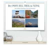 Der POON HILL TREK in NEPAL (hochwertiger Premium Wandkalender 2026 DIN A2 quer), Kunstdruck in Hochglanz: Bilder von einer landschaftlich herrlichen Einstiegstour in der Annapurna Region