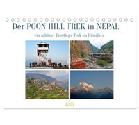 Der POON HILL TREK in NEPAL (Tischkalender 2026 DIN A5 quer), CALVENDO Monatskalender: Bilder von einer landschaftlich herrlichen Einstiegstour in der Annapurna Region