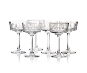 Der-Porzellan-Laden Pasabahce Elysia Lot de 6 coupes à champagne 260 ml