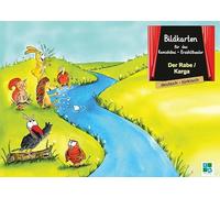 Der Rabe: Bildkarten für das Kamishibai-Theater DINA3 in deutsch/türkisch