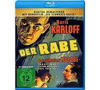 Der Rabe – Boris Karloff Bela Lugosi – Blu-ray – Numérisé en HD (incl. film bonus Die schwarze Katze)