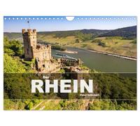 Der Rhein (Wandkalender 2026 DIN A4 quer), CALVENDO Monatskalender: Eine wunderbare Reise am Rhein entlang vom Rheinfall bis nach Rotterdam