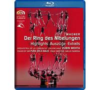 Der Ring Des Nibelungen: Highlights (La Fura Dels Baus) (Blu-ray) Seiffert Mayer