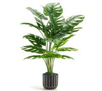 Der Rose Plantes artificielles de 71,1 cm de hauteur - Monstera artificielles d'intérieur pour salon, décoration d'intérieur