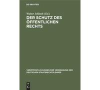 Der Schutz Des Öffentlichen Rechts