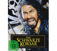 Der Schwarze Korsar-Mediabook (+ Blu-Ray) (Blu-ray) Bedi Kabir Andre Carole Mel
