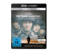 DER SOLDAT JAMES RYAN-4K UHD - MATT DAMON,TED DANSON, 2 ULTRA HD BLU-RAY NEUF