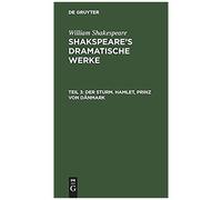 Der Sturm. Hamlet, Prinz Von Dänmark
