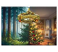 Der Tannenbaum - Eine märchenhafte Lebensgeschichte (Wandkalender 2027 DIN A2 quer), CALVENDO Monatskalender: Die bewegende Lebensgeschichte eines Tannenbaums nach Hans Christian Andersen.