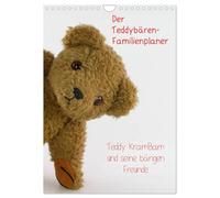 Der Teddybären-Familienplaner (Wandkalender 2026 DIN A4 hoch), CALVENDO Monatskalender: Teddy KramBam und seine bärigen Freunde