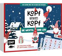 Der ultimative Spielblock: Kopf gegen Kopf - Die Wichtel Sind Los!: Das clevere Spiel für zu Hause und unterwegs - Zwei Spielblöcke in einem mit Trennwand und 80 Blättern für Kinder AB 6 Jahren