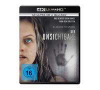 DER UNSICHTBARE (2020) - ELISABETH MOSS,ALDIS HODGE 2 ULTRA HD BLU-RAY NEUF
