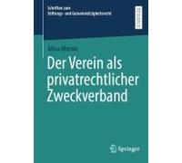 Der Verein Als Privatrechtlicher Zweckverband