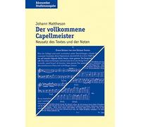 Der vollkommene Capellmeister (1739)