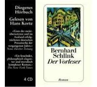 Der Vorleser. 4 CDs Schlink, Bernhard (Auteur)