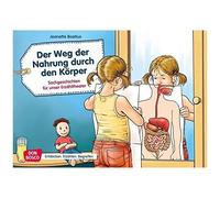Der Weg Der Nahrung Durch Den Körper. Kamishibai Bildkartenset