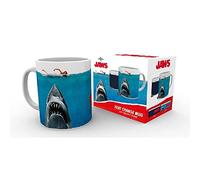 Der weiße Hai - Tasse - Jaws - Tasse à café - Logo - Tasse à effet thermique - Coffret cadeau