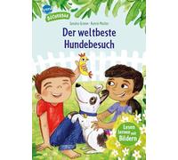 Der weltbeste Hundebesuch: Erstlesebuch für die Vorschule ab 5 Jahren. Ein Hund fürs Wochenende: Toben, Gassi gehen, Hundesuche. Bilder ersetzen Hauptwörter