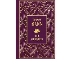 Der Zauberberg: Leinen mit Goldprägung