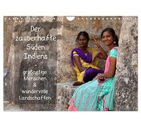 Der zauberhafte Süden Indiens (Wandkalender 2026 DIN A4 quer), CALVENDO Monatskalender: Ein Wandkalender mit Motiven traumhafter Landschaften und ... Menschen aus dem zauberhaften Süden Indiens
