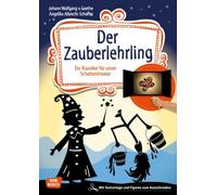 Der Zauberlehrling: Ein Klassiker für Kinder für unser Schattentheater mit Textvorlage und Figuren zum Ausschneiden