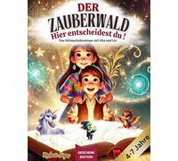 Der Zauberwald - Hier entscheidest du !: Das Mitmachabenteuer mit Mia und Lio - Ein interaktives Kinderbuch für Kinder ab 4 Jahren
