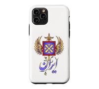 Derafsh Kaviani Iran Empire Perse Drapeau Historique iranien Coque pour iPhone 11 Pro