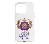 Derafsh Kaviani Iran Empire Perse Drapeau Historique iranien Coque pour iPhone 15 Pro Max