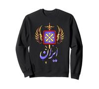 Derafsh Kaviani Iran Empire Perse Drapeau Historique iranien Sweatshirt