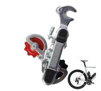 Dérailleur à 7 vitesses - Support de transmission - Montage en fer galvanisé - Système de changement de vitesse lisse - Installation facile pour les vélos de route, les VTT et les aventures de