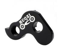 Dérailleur Arrière De Vélo Pliant, Prolongateur, Cadre En Alliage D'aluminium, Crochet De Queue, Cintre 3 Vitesses, Accessoires De Cyclisme Durables, Noir, Rouge
