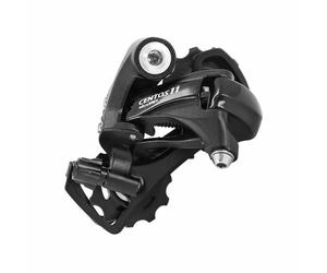 Dérailleur arrière double compatible Microshift Centos Shimano 105 - Ultegra Noir