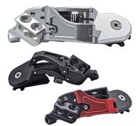 Dérailleur arrière pour Brompton et Cline - 5, 6, 7 vitesses - Compatible avec volant d'inertie 11 28T - Corps en alliage d'aluminium - Roue de guidage en nylon (A)