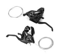 Dérailleur arrière Speed | Poulie de dérailleur Vélo 21 vitesses manette de vitesse VTT Transmission levier vitesse frein levier équipement d'équitation VTT