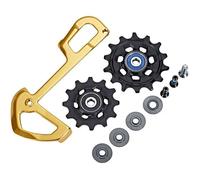 Dérailleur Arrière Sram Xx1 Eagle Or Avec X-Sync Et Chape Interne Multicolore